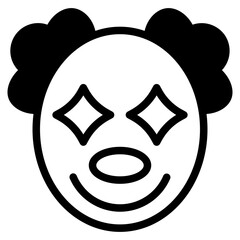 Sticker - clown dualtone