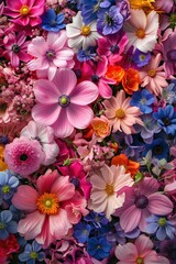 Wall Mural - Close-Up of Flowers