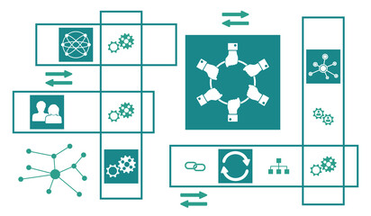 Poster - Concept of business relationship