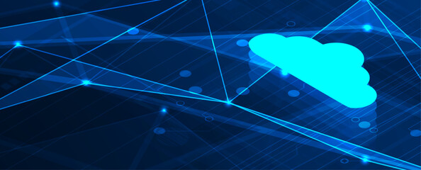 Abstract vector background. Futuristic technology style. Elegant background for business tech presentations.