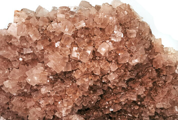 Wall Mural - pink salt crystals