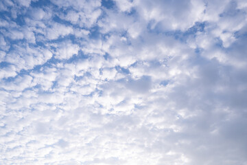 Blue sky and white cloud