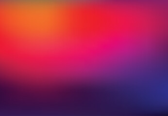 Leinwandbilder - Natural sky gradient from blue to violet sunset background