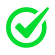 © Sathaporn - Green check mark icon.