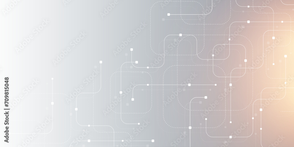 Technical Console Background Abstract background with technology circuit board texture. Modern ...