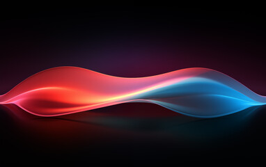 Wall Mural - neon color abstract spiral background,created with generative ai tecnology.