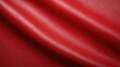Red leather texture background. Leather business, clothing, bags, sofas