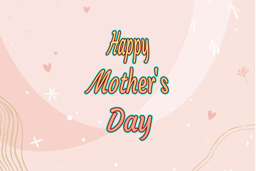 Wishes, mother's day, background, colors, pattern, beautiful, pa