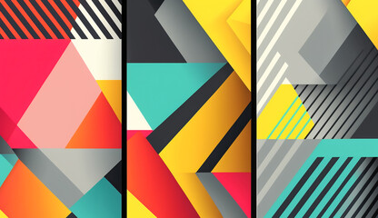 Poster - Modern Geometric Design Background