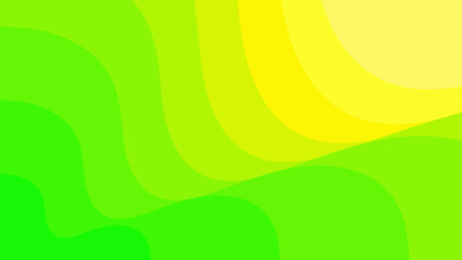 Poster - abstract green gradient color background