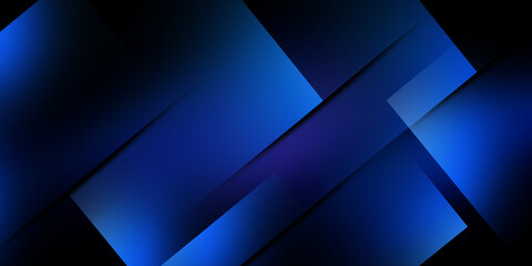 Wall Mural - blue modern abstract background with square shapes