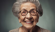 funny grandma portrait, portrait of a senior old women close-up, grandmother portrait