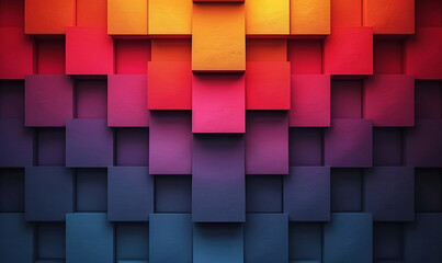 Wall Mural - Abstract Vector Elements with Linear Design, Colorful Lines Isolated, Luminous Shadows, Wallpaper