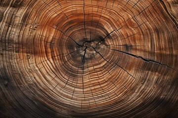  Cross section of a tree showing growth rings. Abstract background and texture for design.