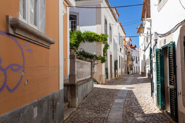 Wall Mural - Cascais town on the Portuguese Riviera. Lisbon. Portugal. Old town