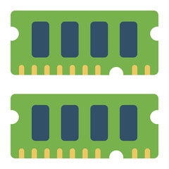 RAM memory computer icon