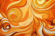 Orange abstract seamless patterned background