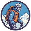 © Cordell - Snowboard Sticker, Large PNG