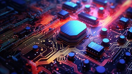 modern abstract tech background illustration design computer, science internet, network coding modern abstract tech background