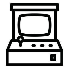 Poster - arcade game icon 