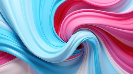 Wall Mural - 3d rendering abstract fluid background, gradient color,