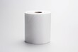© LimeSky - A white background showcases a roll of toilet paper.