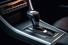 Shift Details Of Car S Modern Automatic Transmission Lever