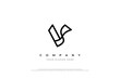 Initial Letter SV or VS Logo Design