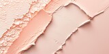 Fototapeta Dinusie - Abstract cosmetic background in light peach-pink tones. 