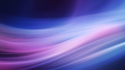 Wall Mural - blue and pink abstract background with waves, futuristic glowing background, generative ai