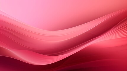 Wall Mural - vibrant pink abstract lines: contemporary minimalist background