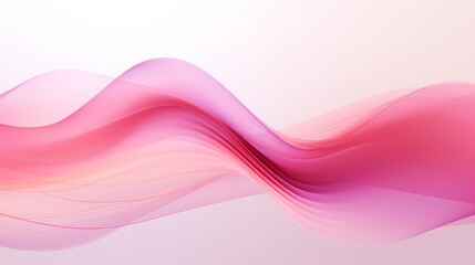 Wall Mural - vibrant pink abstract lines: contemporary minimalist background