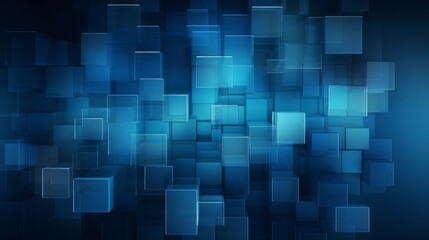 Wall Mural - serene blue abstraction: ideal wallpaper for background use