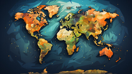 global warming concept illustration