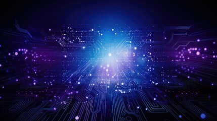digital gradient technology background illustration innovation futuristic, modern creative, color vibrant digital gradient technology background