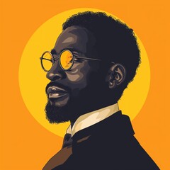 Black history month illustration