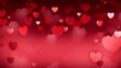 © jiejie - Romantic heart-shaped Valentine's Day background, symbolizing Valentine's Day, wedding, love
