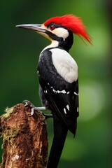 An ivory-billed woodpecker, a bird commonly found in Brazil.