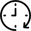 Clockwise Vector Icon