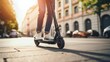 Urban Commuting: Electric Scooter as Eco-Friendly Transportation. Generative ai