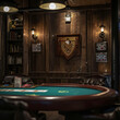 © aimo - table, pool, billiards, room, billiard, interior, game, snooker, ball, leisure, sport, play, cue, games, home, competition, design, fun, house, indoors, sports, activity, green, nobody, entertainment