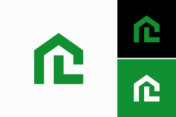 L home vector logo premium 