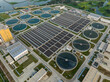 © AmazingAerialAgency - Aerial view of largest sewage treatment plant in Dasherkandi, Dhaka, Bangladesh.