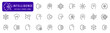 © tutti_frutti - Intelligence related line icon set. Machine learning collection. Mind, ai, brain, network, smart icons. Editable stroke