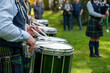 Trommeln auf Schotten-Festival