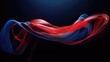 thermal and oceanic forces collide vivid abstract red and blue flames dancing on a dark canvas for wallpapers