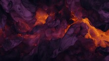 Mystical Fusion Of Warmth And Depth Abstract Background With Swirling Orange Flames And Purple Mists