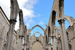 Ruins of the Convent of Our Lady of Mount Carmel (Convento da Ordem do Carmo), a former Catholic convent located in the civil parish of Santa Maria Maior, municipality of Lisbon, Portugal.