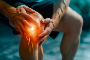 Problem Knee Sport Massage, Painful Leg Joint Problems and Tendon Inflammation