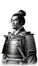 Portrait Of A Samurai Warrior